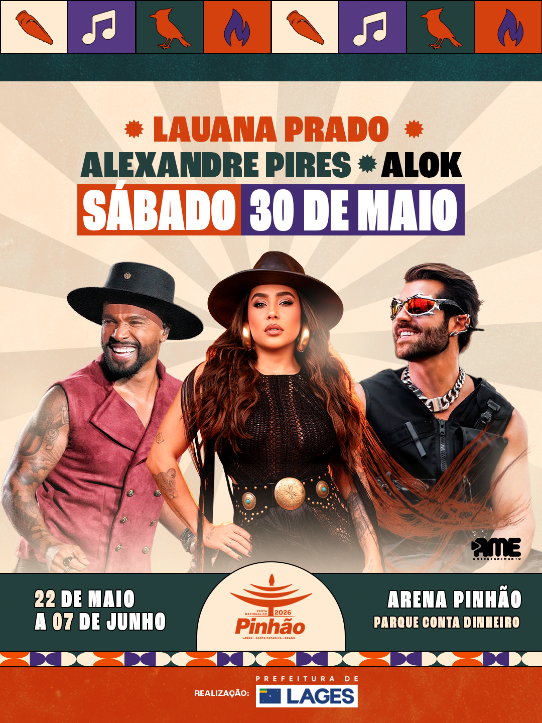 LAUANA PRADO / ALOK / ALEXANDRE PIRES