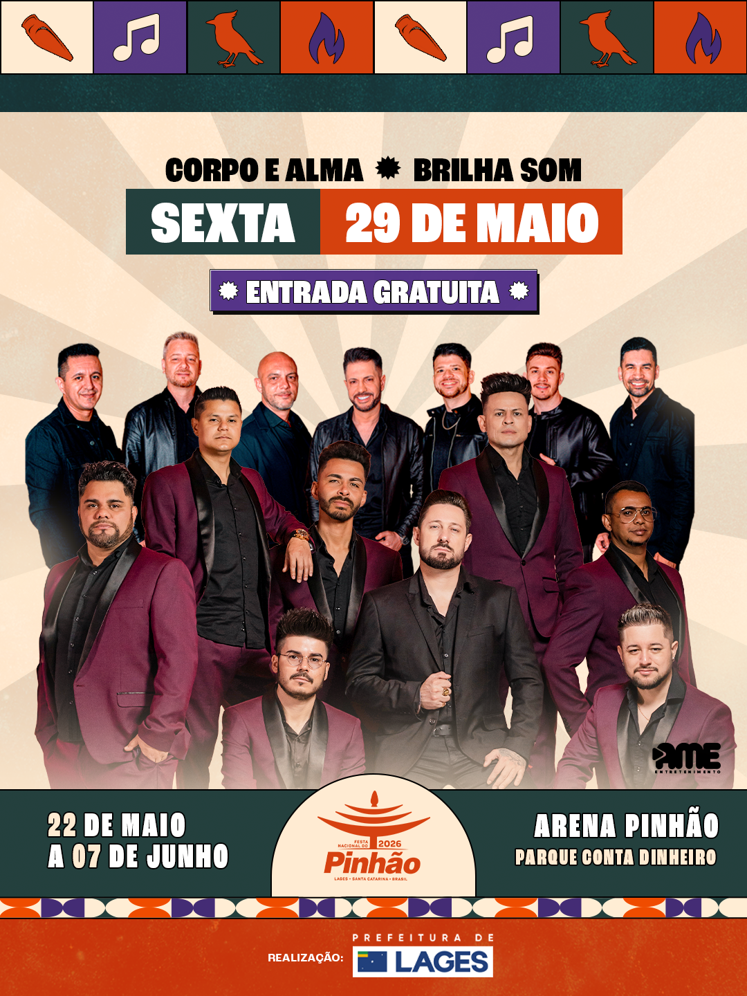 CORPO E ALMA / BRILHA SOM