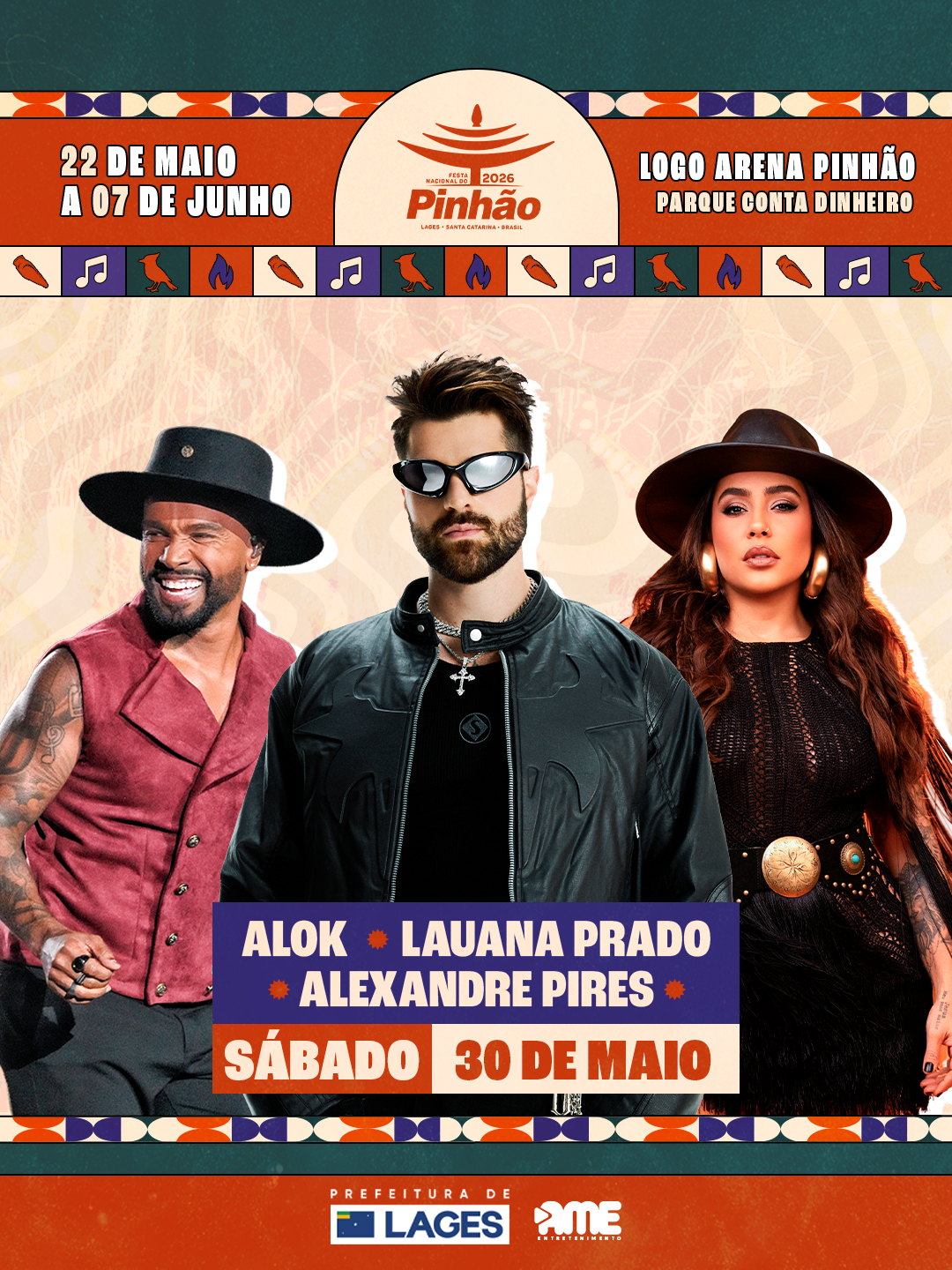 Alok / Lauana Prado / Alexandre Pires